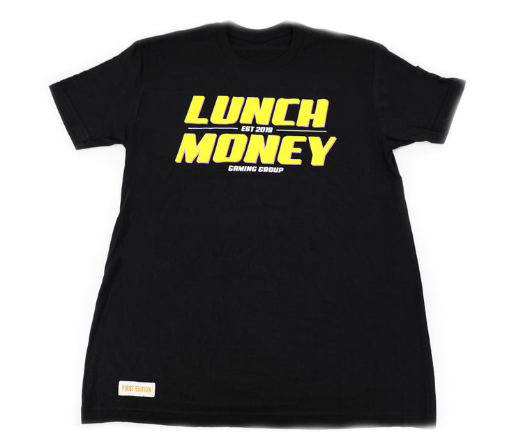 Official Lunch Money Team T-Shirt (Black) - First Edition