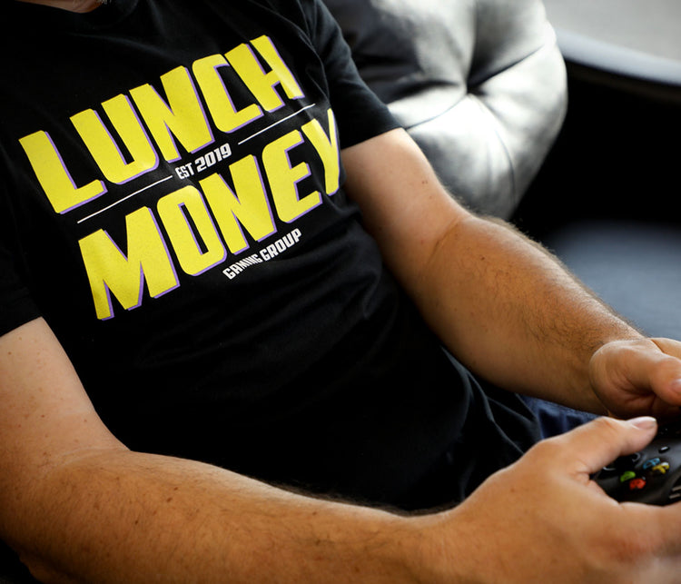 Official Lunch Money Team T-Shirt (Black) - First Edition